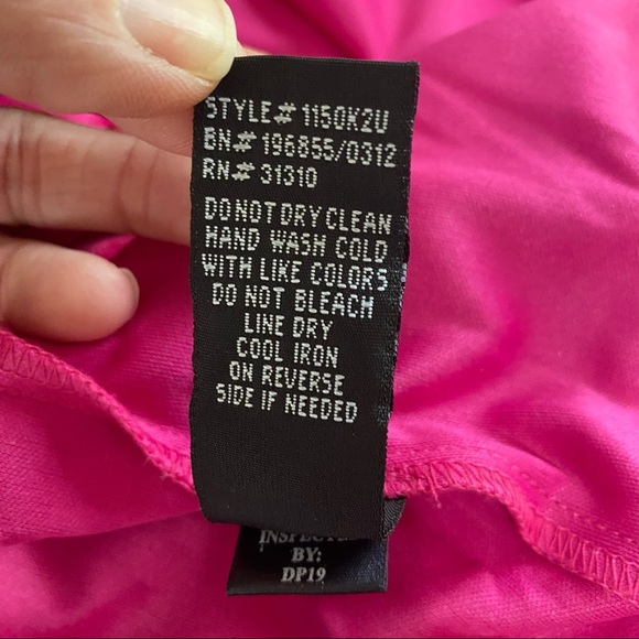 I.N. San Francisco Fuchsia Frilled Halter Dress - Picture 10 of 12